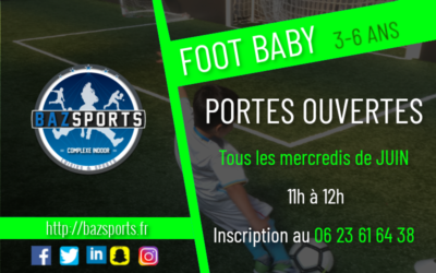 [Foot Baby] 3-6 ans : PORTES OUVERTES !
